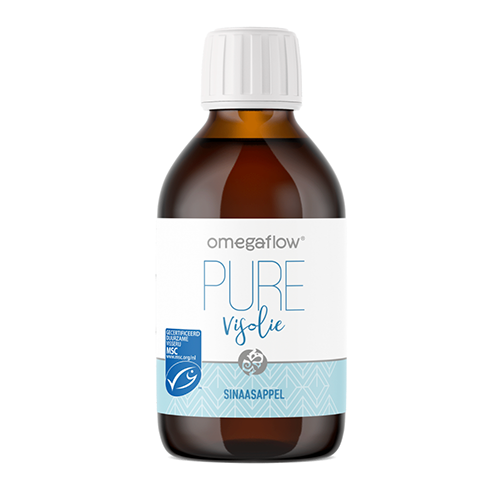 Omegaflow Omega 3 Visolie Sinaasappel met Vitamine D